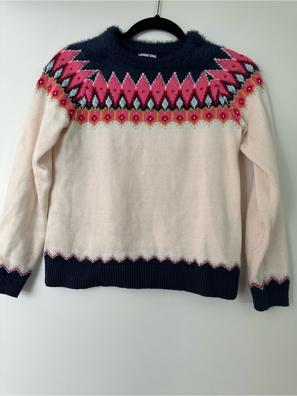 Land’s end fair isle sweater